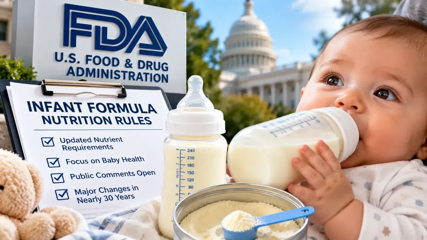 FDA Proposes First Infant Formula Nutrient Updates in 30 Years